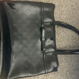 Elegant Black Tote Bag